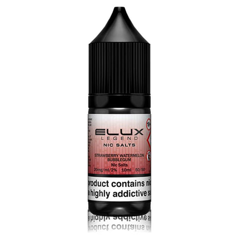 Strawberry Watermelon Bubblegum By Elux Legend 10ml Salts Elux