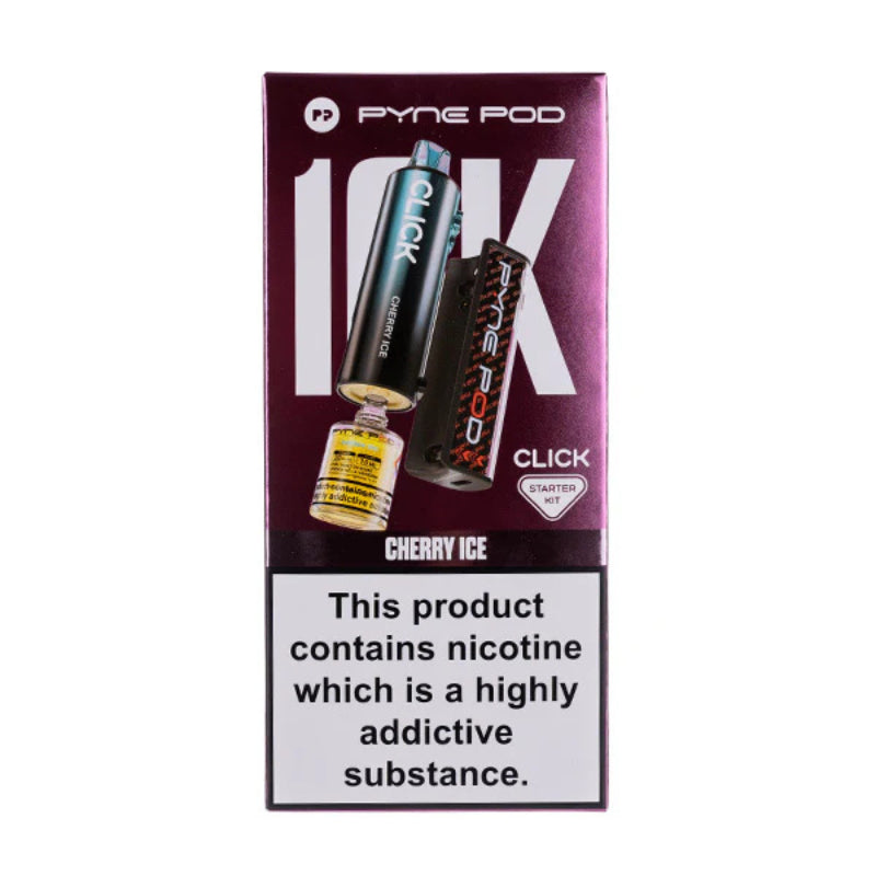Click 10000 Puff Prefilled Pod Kit By Pyne