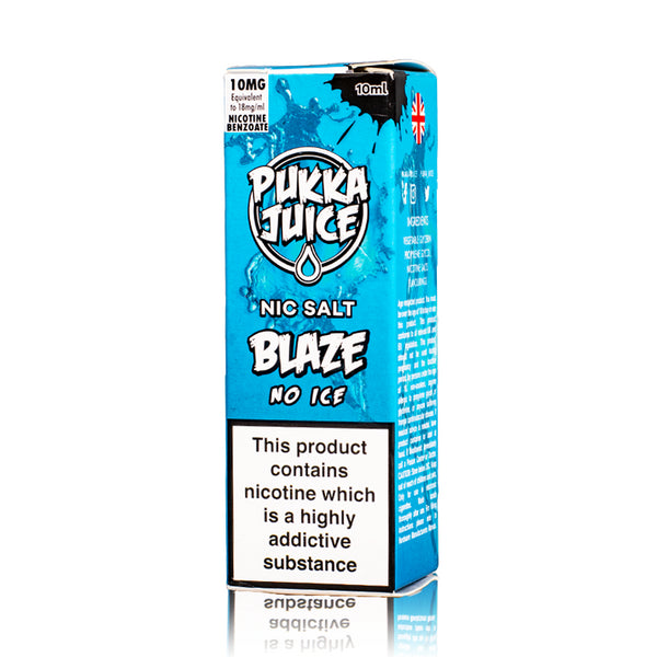 Pukka Blaze NO ICE Salt by Pukka Juice 10ml 20mg (out of date)