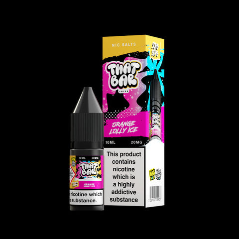 Orange Lolly Ice By That Bar Juice 10ml That Bar Juice