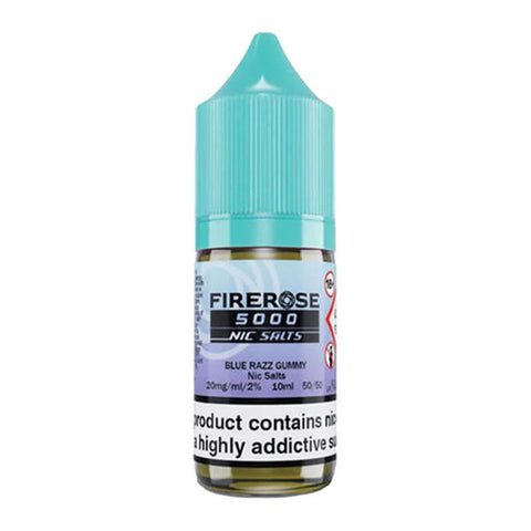 Blue Razz Gummy By Elux Firerose 5000 10ml Salts Elux