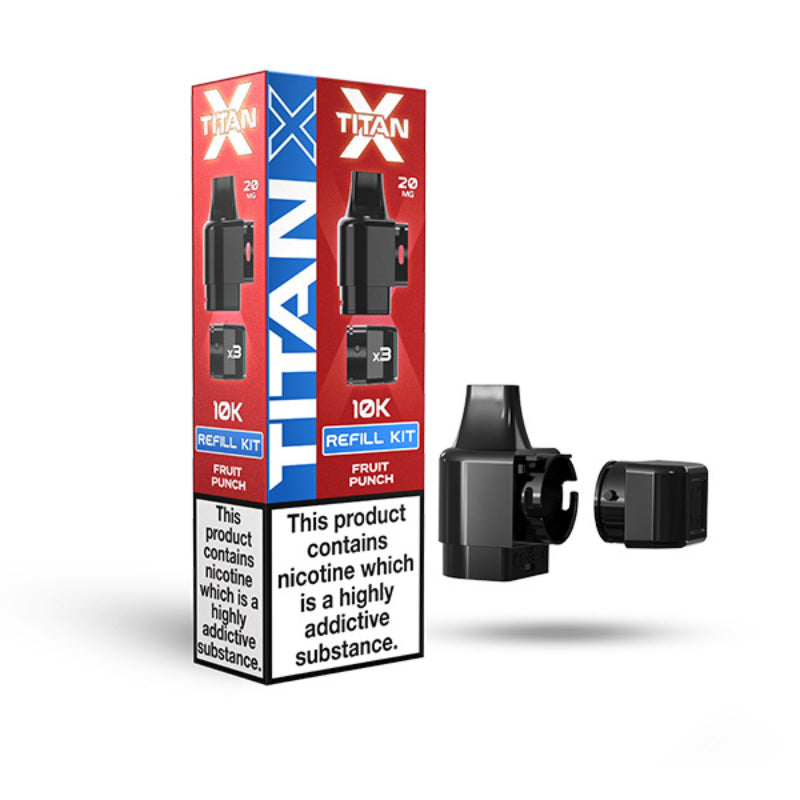 Titan X Prefilled Replacement Pod Pack
