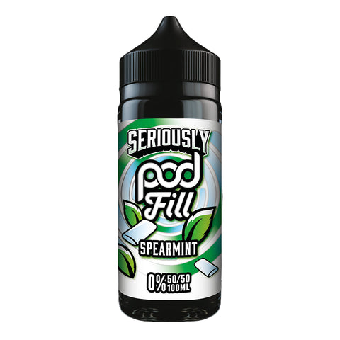 Spearmint By Seriously Pod Fill 100ml Shortfill Seriously Doozy