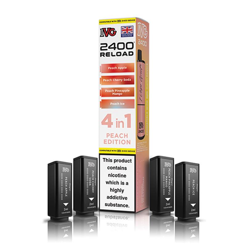I VG 2400 Reload 4 in 1 Prefilled Replacement Pods