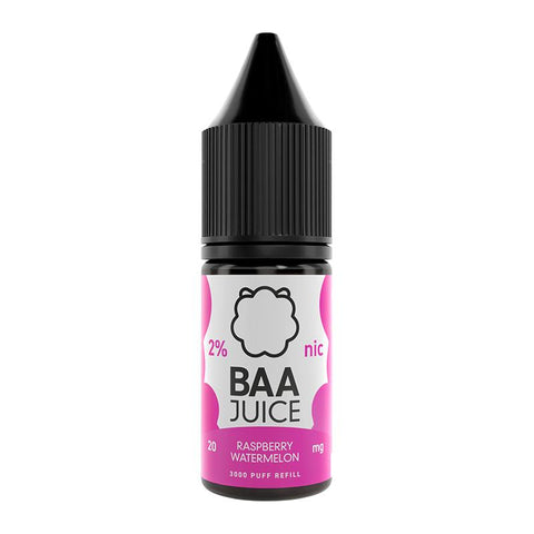 Raspberry Watermelon By Baa Juice 10ml Nic Salt Baa Salts