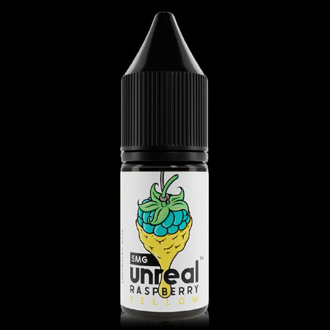 Yellow By Unreal Raspberry 10ml Nic Salt 10mg (out of date) Out of Date