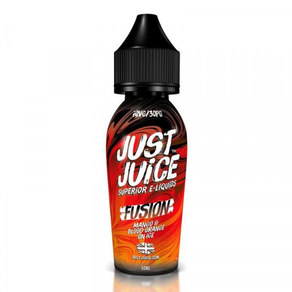 Mango And Blood Orange On Ice By Just Juice Fusion 50ml Shortfill