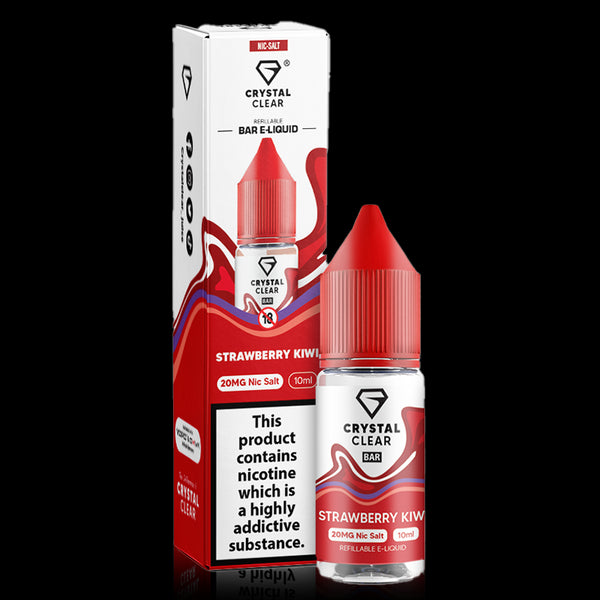 Strawberry Kiwi By Crystal Clear Salt 10ml 10mg (out of date)
