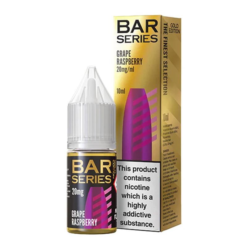 Grape Raspberry By Bar Series Gold Edition Salt 10ml