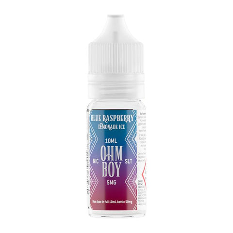 Blue Raspberry Lemonade Ice By Ohm Boy SLT 10ml Nic Salt Ohm Boy