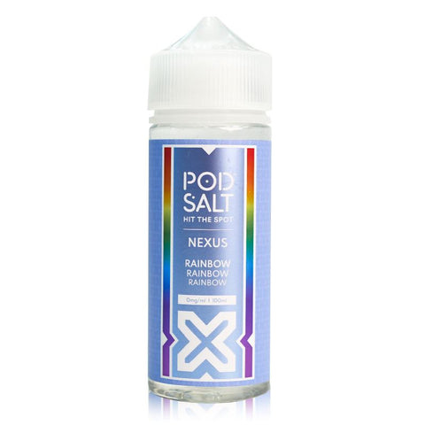 Rainbow 100ml Shortfill By Nexus Pod Salt