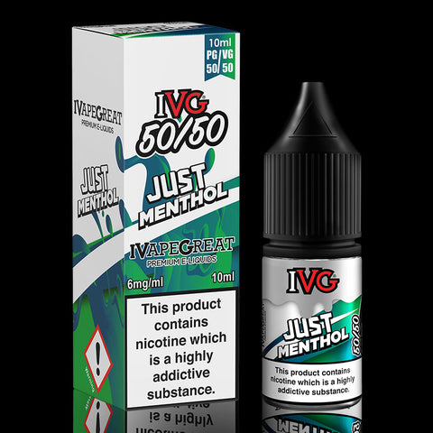 Just Menthol By I VG 50/50 10ml I Vg