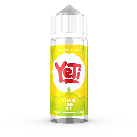 Lemon Lime Ice By Yeti Summit 100ml Shortfill