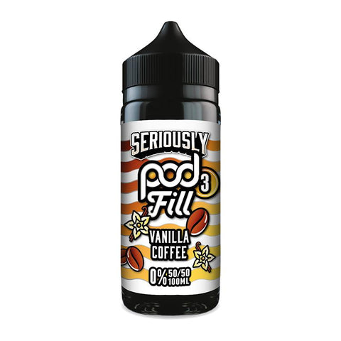 Vanilla Coffee By Seriously Pod Fill 3 100ml Shortfill