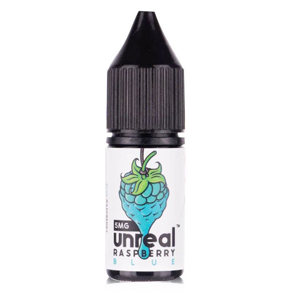 Blue By Unreal Raspberry 10ml Nic Salt 5mg (Out Of Date)