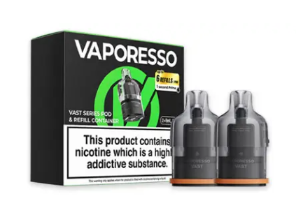 Vast Tricore 2+8ml Replacement Pods 2 Pack By Vaporesso