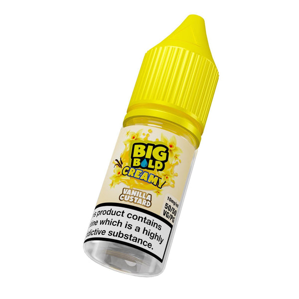 Vanilla Custard By Big Bold Creamy 10ml Nicotine Salt