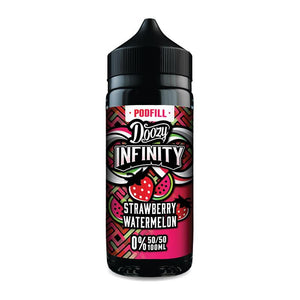 Strawberry Watermelon By Doozy Infinity Podfill 100ml Shortfill 50/50