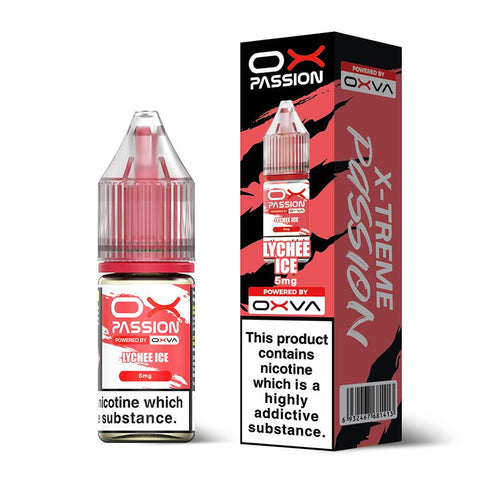 Lychee Ice 10ml Nic Salt By Ox Passion Ox Passion