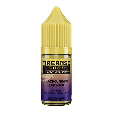 Blackcurrant Lemonade By Elux Firerose 5000 10ml Salts Elux