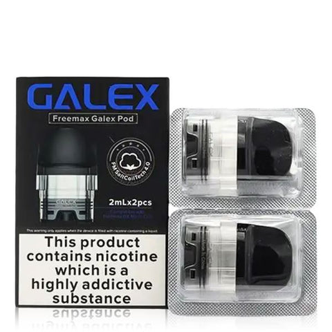 Galex Replacement empty Pod 2 Pack By Freemax Freemax
