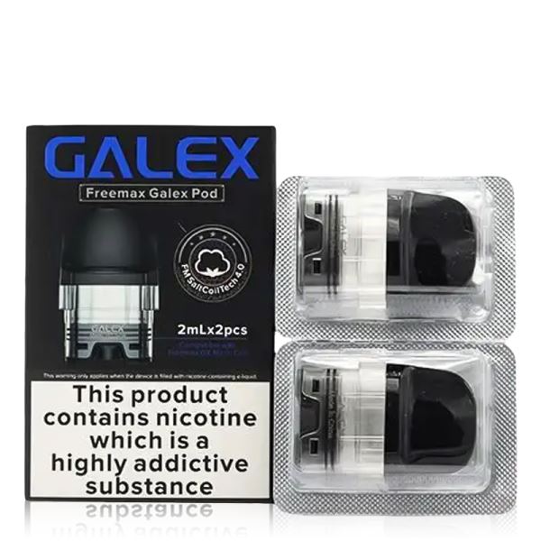 Galex Replacement empty Pod 2 Pack By Freemax