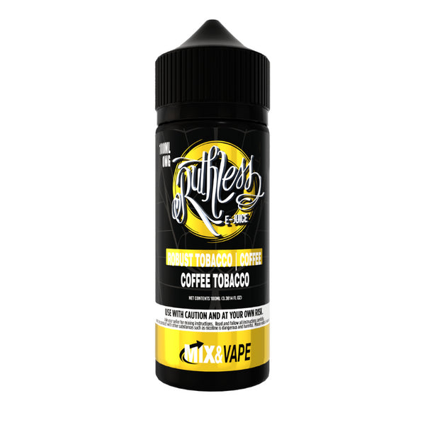 Coffee Tobacco By Ruthless 100ml Shortfill