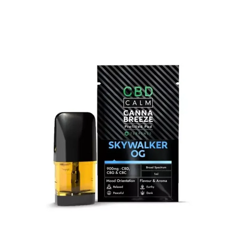 CBD Calm Prefilled Replacement Pod By Cannabreeze Cannabreeze