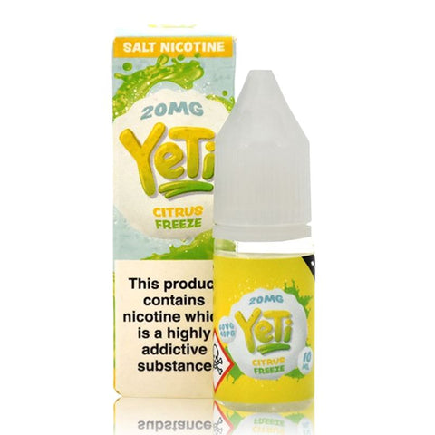 Citrus Freeze By Yeti Salt 10ml Yeti