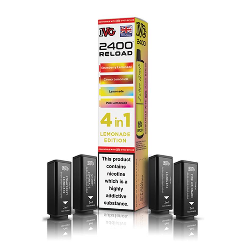 I VG 2400 Reload 4 in 1 Prefilled Replacement Pods