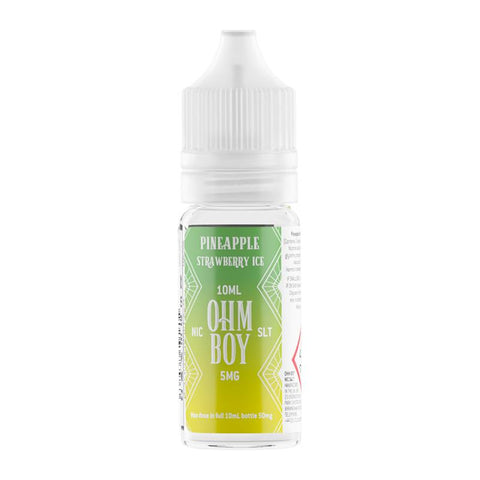 Pineapple Strawberry Ice By Ohm Boy SLT 10ml Nic Salt Ohm Boy