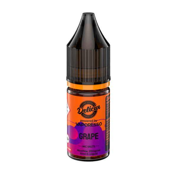 Grape Nicotine Salt 10ml By Deliciu V2
