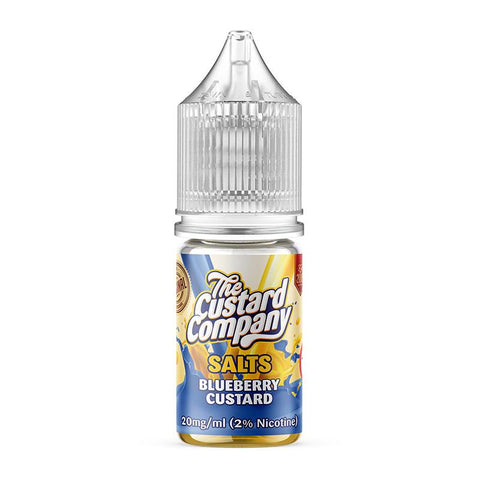 Blueberry Custard By The Custard Company 10ml Nic Salt Custard Company