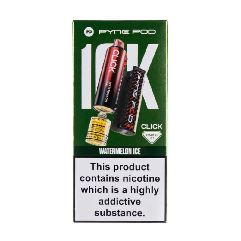 Click 10000 Puff Prefilled Pod Kit By Pyne