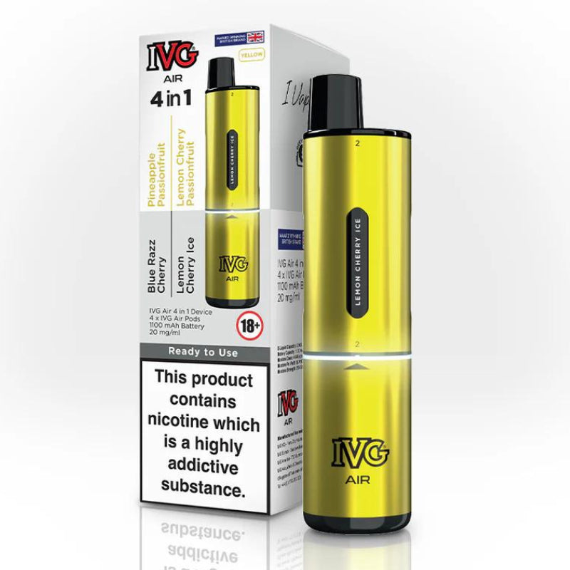 Air 4 in 1 Rechargeable Pod Kit By I VG 20mg