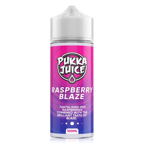 Raspberry Blaze Shortfill By Pukka Juice 100ml Pukka Juice