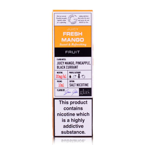 Fresh Mango By Glas Basix Salts 10ml Glas