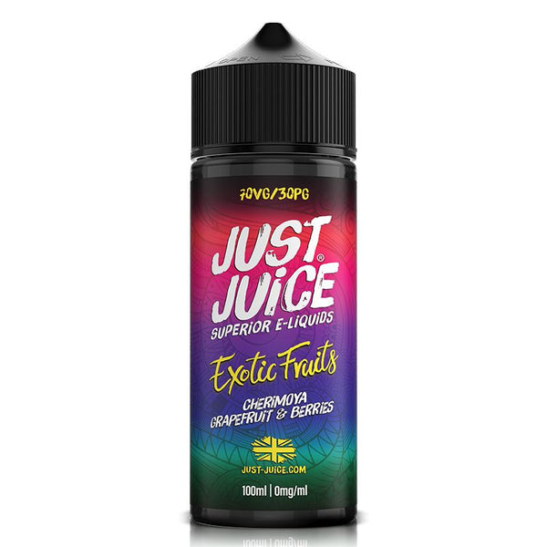 Cherimoya Grapefruit Berries By Just Juice Exotic 100ml Shortfill