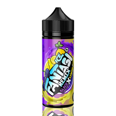 Blackcurrant X Lemon Ice By Fantasi Shortfill 100ml Fantasi