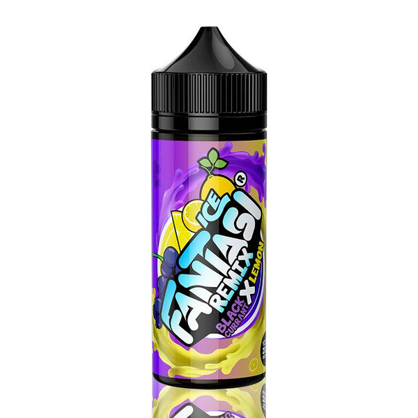 Blackcurrant X Lemon Ice By Fantasi Shortfill 100ml