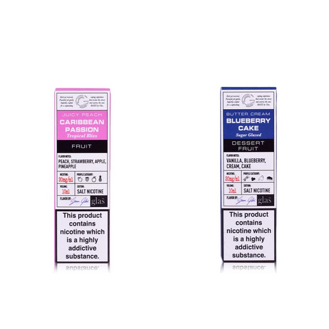 Glass Basix 10ml Eliquids (out of date)