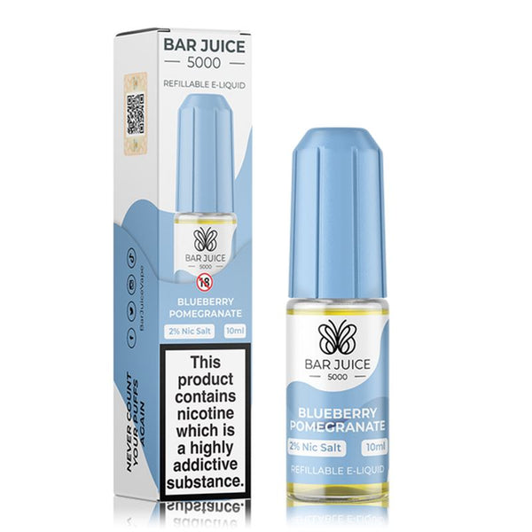 Blueberry Pomegranate By Bar Juice 5000 Salt 10ml