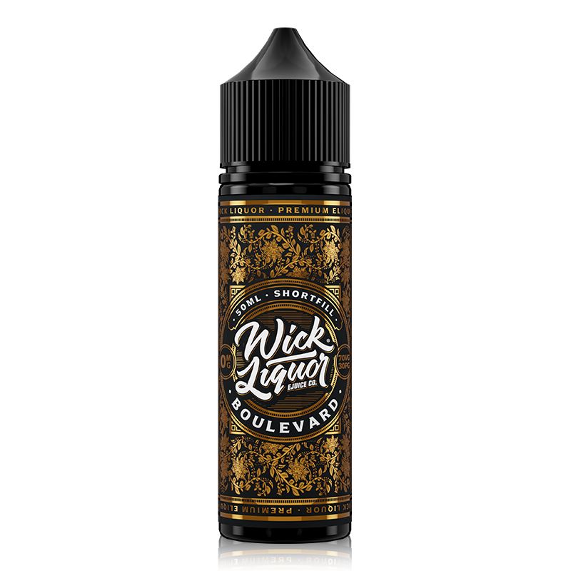 Boulevard By Wick Liquor 0mg Shortfill