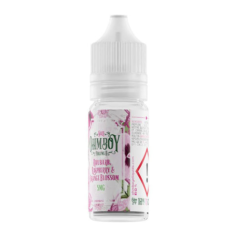 Rhubarb, Raspberry Orange Blossom By Ohm Boy V2 10ml Nic Salt Ohm Boy