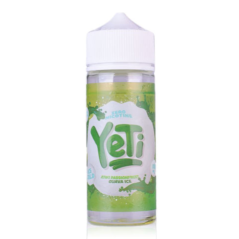 Kiwi Passionfruit Guava By Yeti 100ml Shortfill Yeti