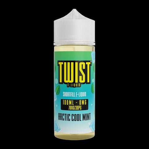 Arctic Cool Mint By Twist Eliquids 100ml Shortfill (Short Dated 03/26)