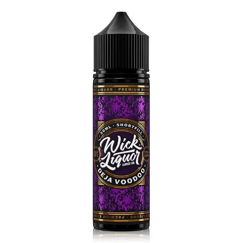 Deja Voodoo By Wick Liquor 0mg Shortfill
