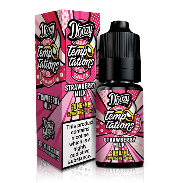 Strawberry Milk By Doozy Temptations Salts 10ml