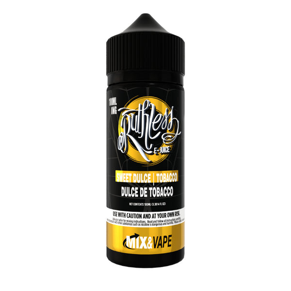 Dulce De Tobacco By Ruthless 100ml Shortfill