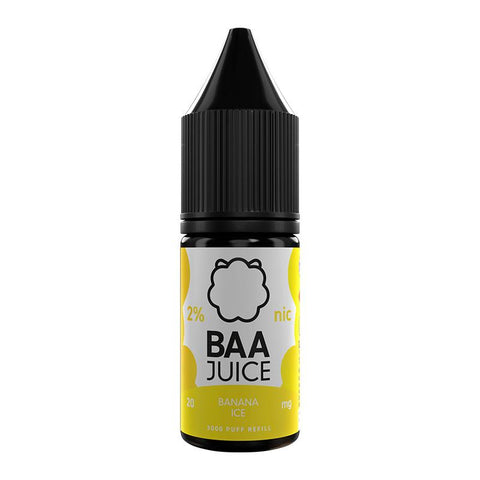 Banana Ice By Baa Juice 10ml Nic Salt Baa Salts